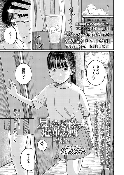 夏、ある夜の避難場所（単話） - エロ漫画の画像