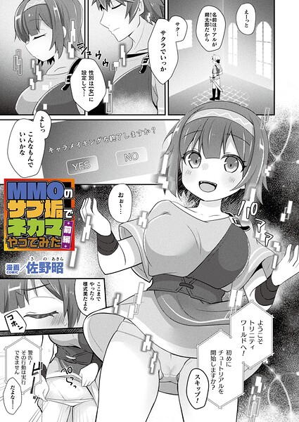 MMOのサブ垢でネカマやってみた（単話） - エロ漫画の画像