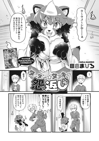 タンタン☆タヌキの怨返し（単話）の配信先は？エロ漫画を無料で立ち読み